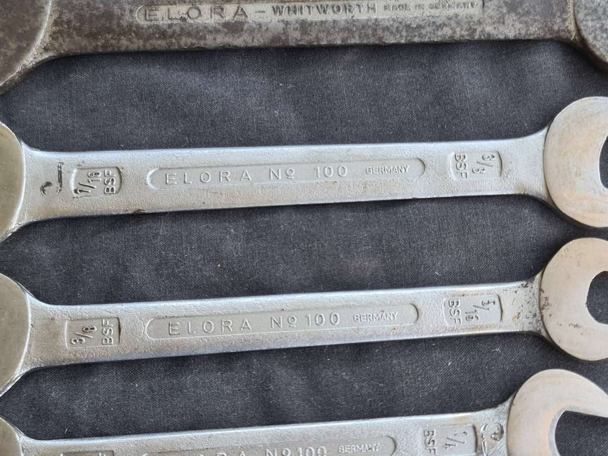 Tools: X6 Chrome-vanadium wrenches