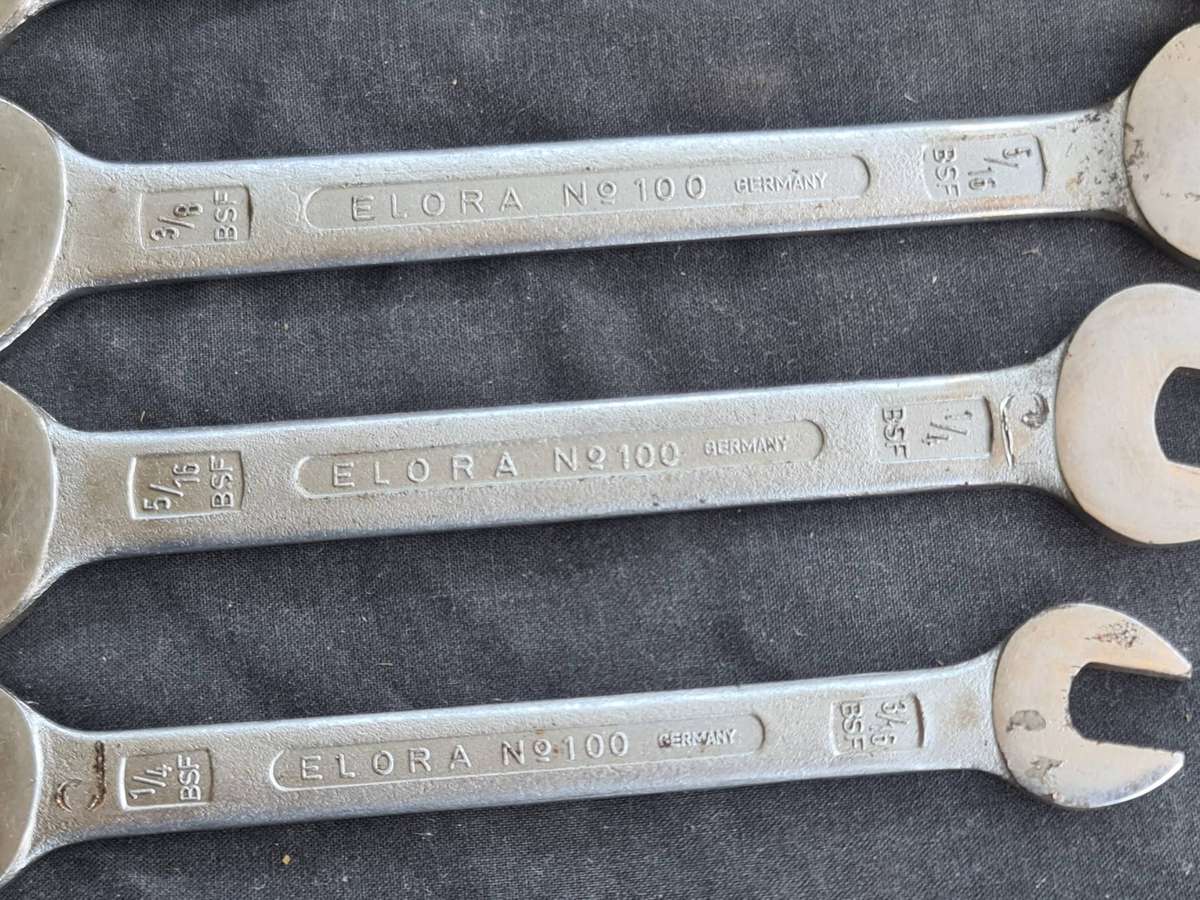 Tools: X6 Chrome-vanadium wrenches