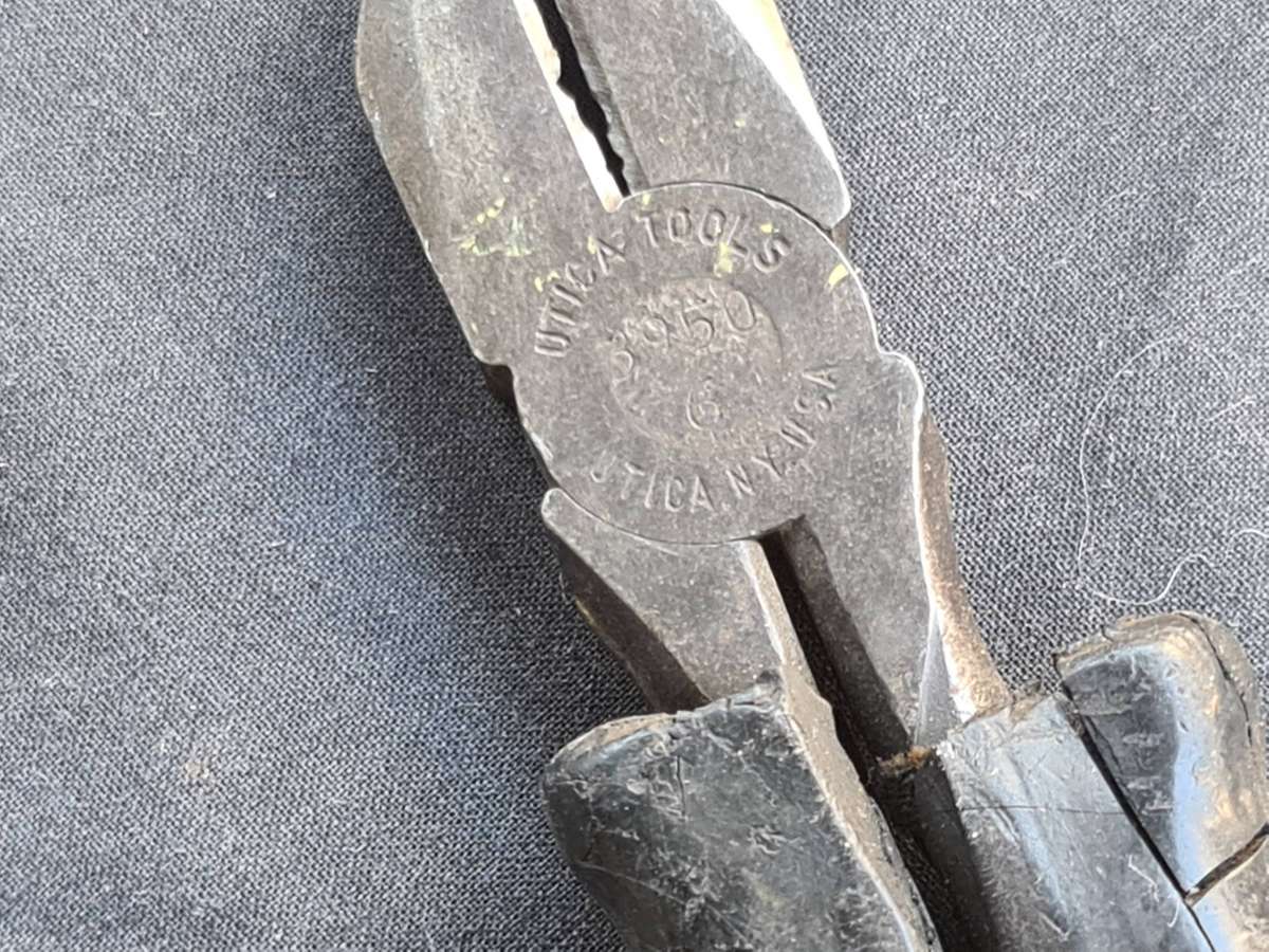 Tools: Tool box with mixed tools and a electric wiring tool