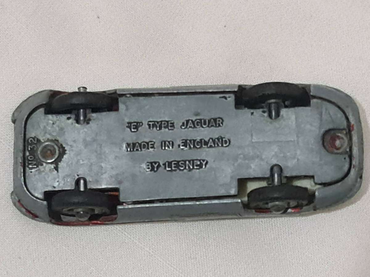 No 32 E-Type Jaguar, Made in Englans, Lesney