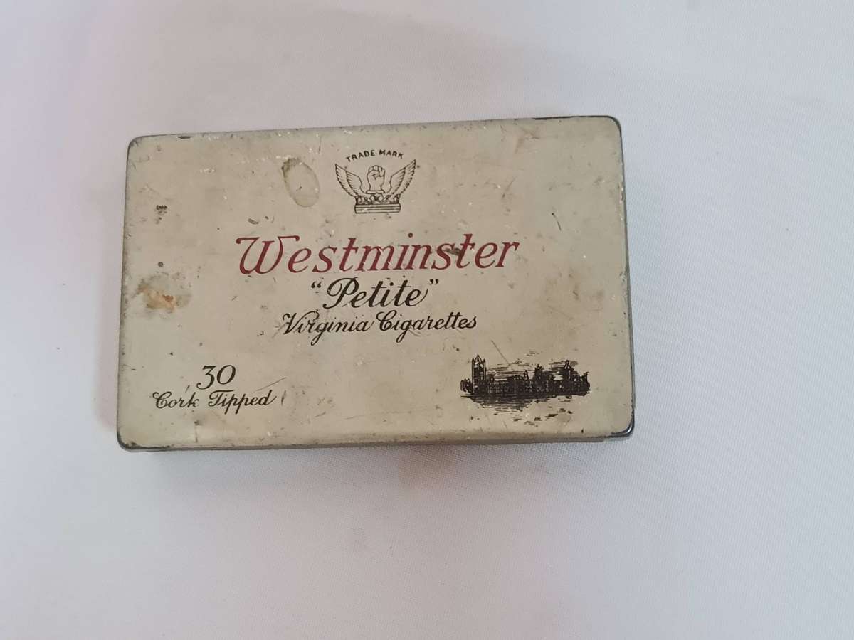 Wetsminister Petite Virginia cigarettes tin