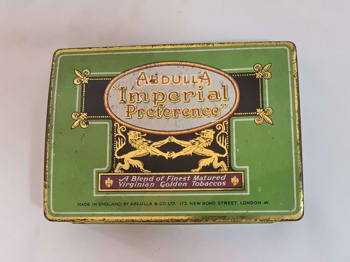 Abdula Imperial preference cigarette tin