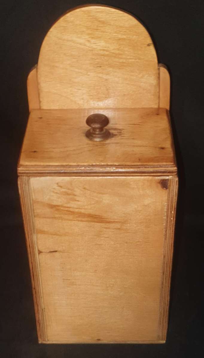 Wooden Salt container