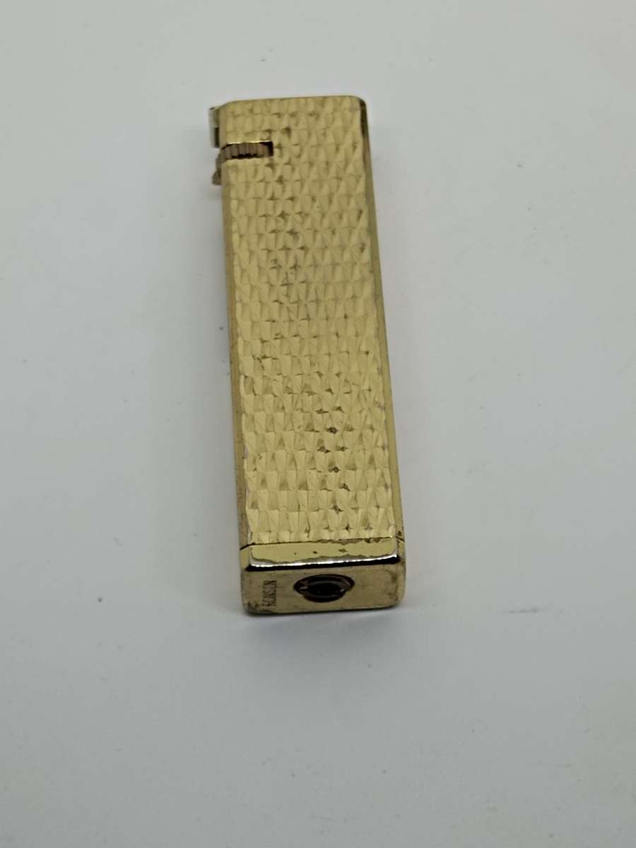 Vintage gold tone Ronson lighter