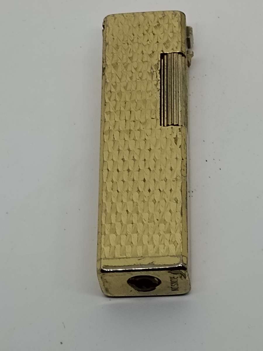 Vintage gold tone Ronson lighter