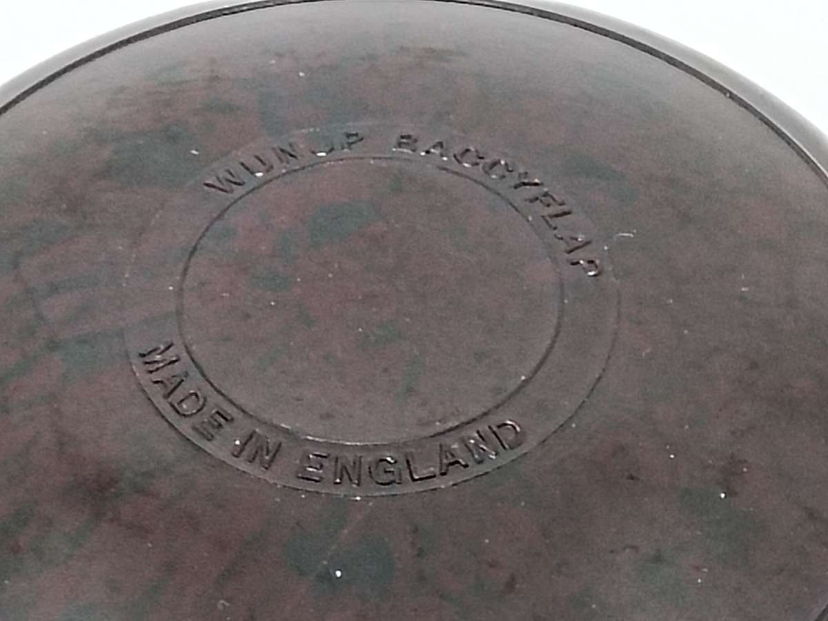 Vintage Bakelite Wunup 'baccyflap' tobacco case