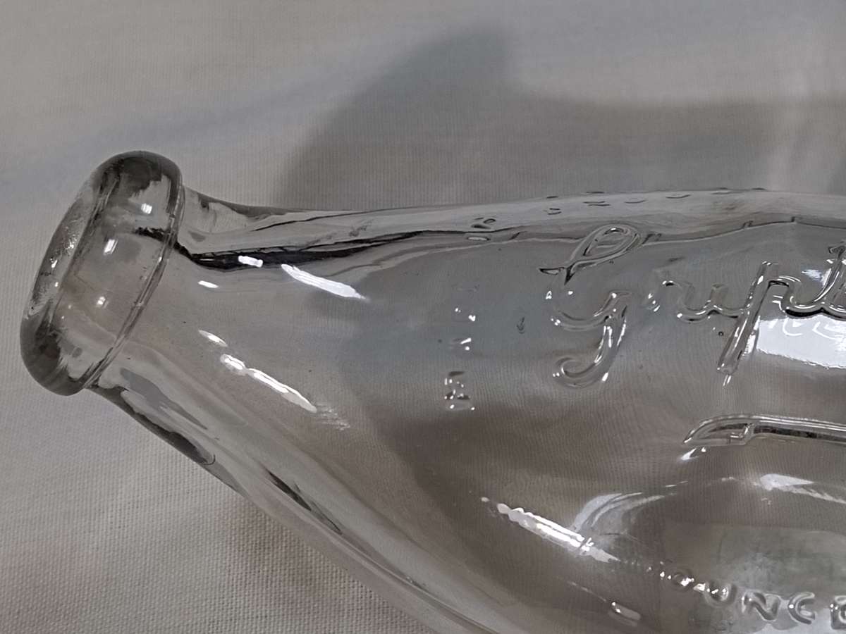 Grip tight circa 1950 baby glass bottle