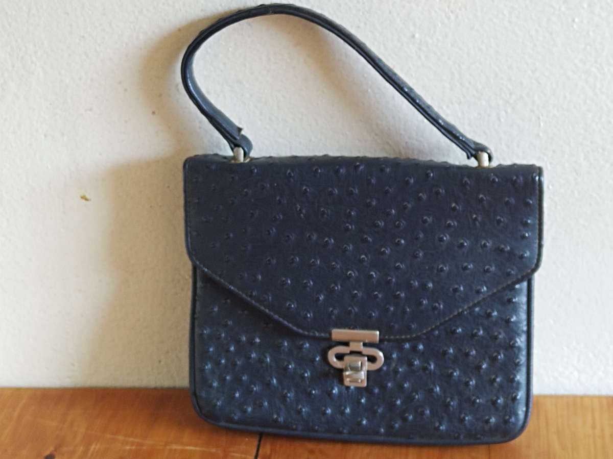 Vintage Ostrich hand bag