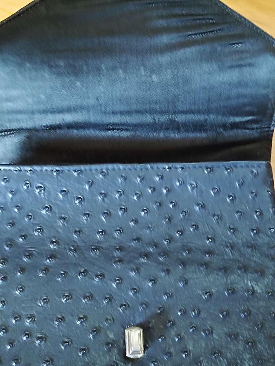 Vintage Ostrich hand bag