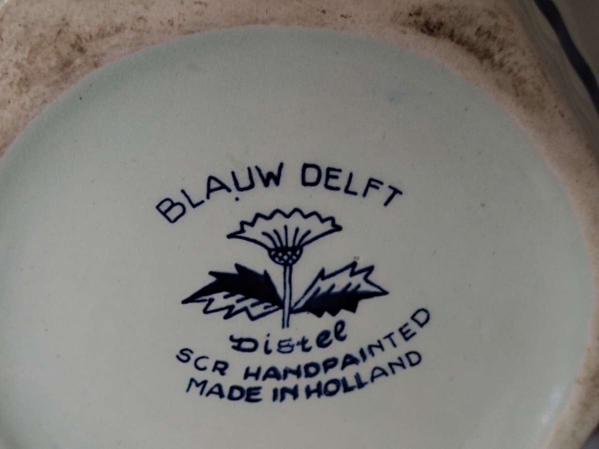 Blauw Delft - Dister hand painted large vase