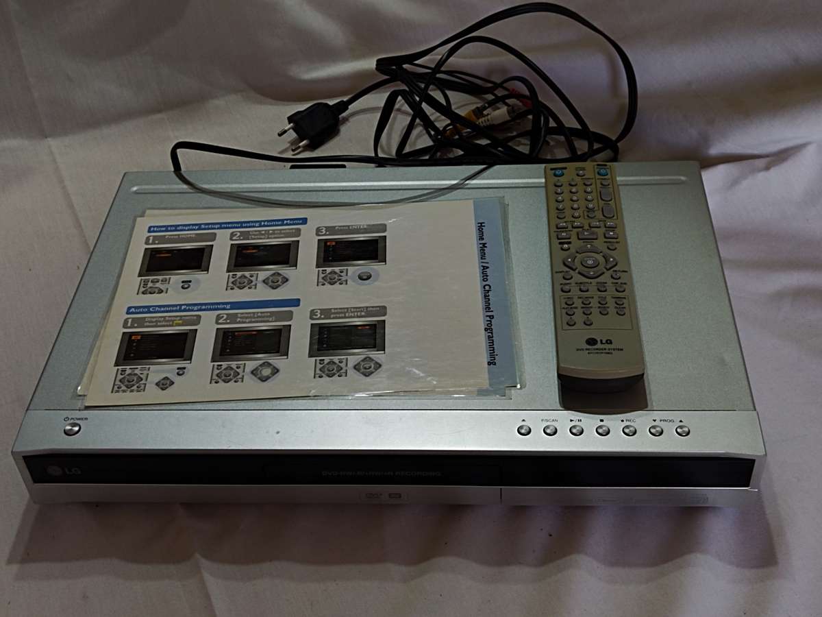 LG DVD recording player - working