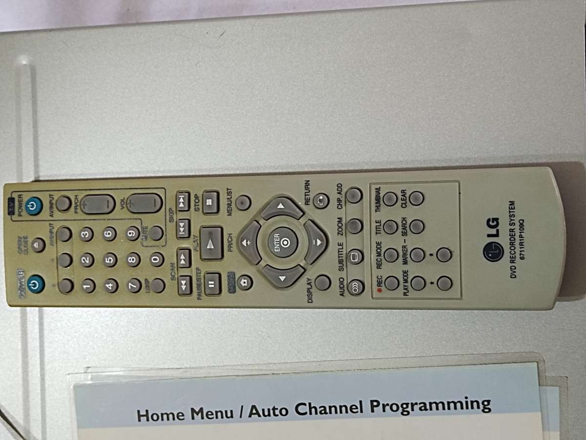 LG DVD recording player - working