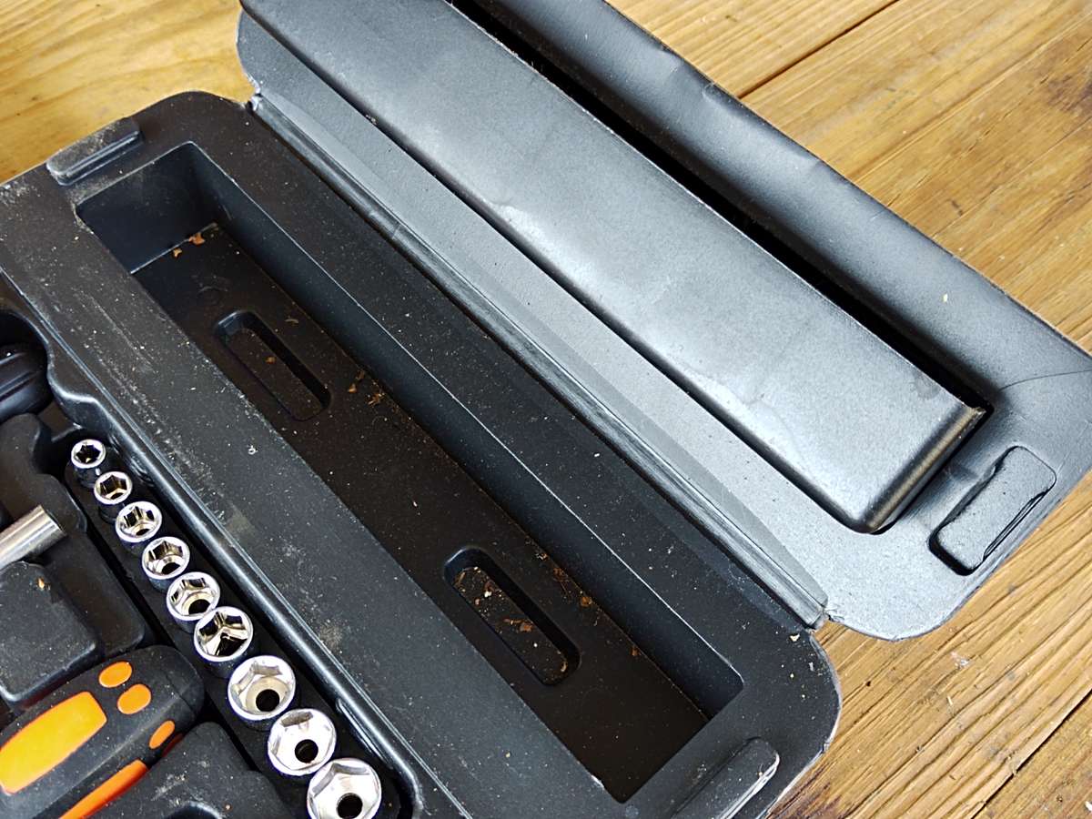 Set of tools in original case