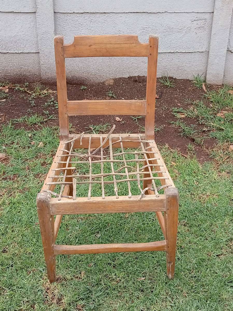 Circa 19th Century Fruit wood Sandveld chair