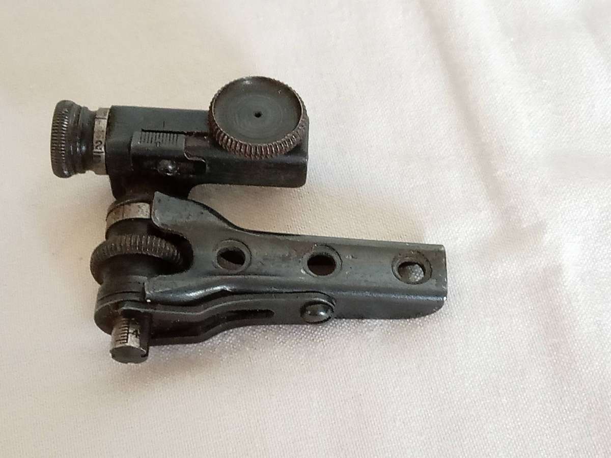 Original M1 Garand/M14 Rear Sight Assembly  WWII/Cold War Era