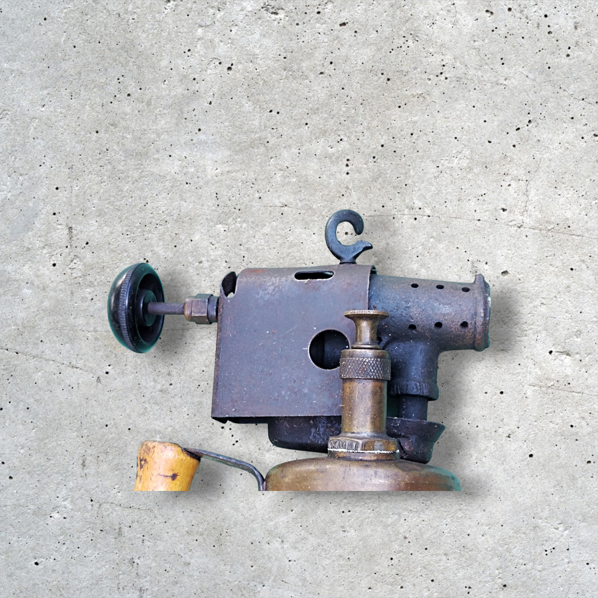 Antique Brass Blow Torch