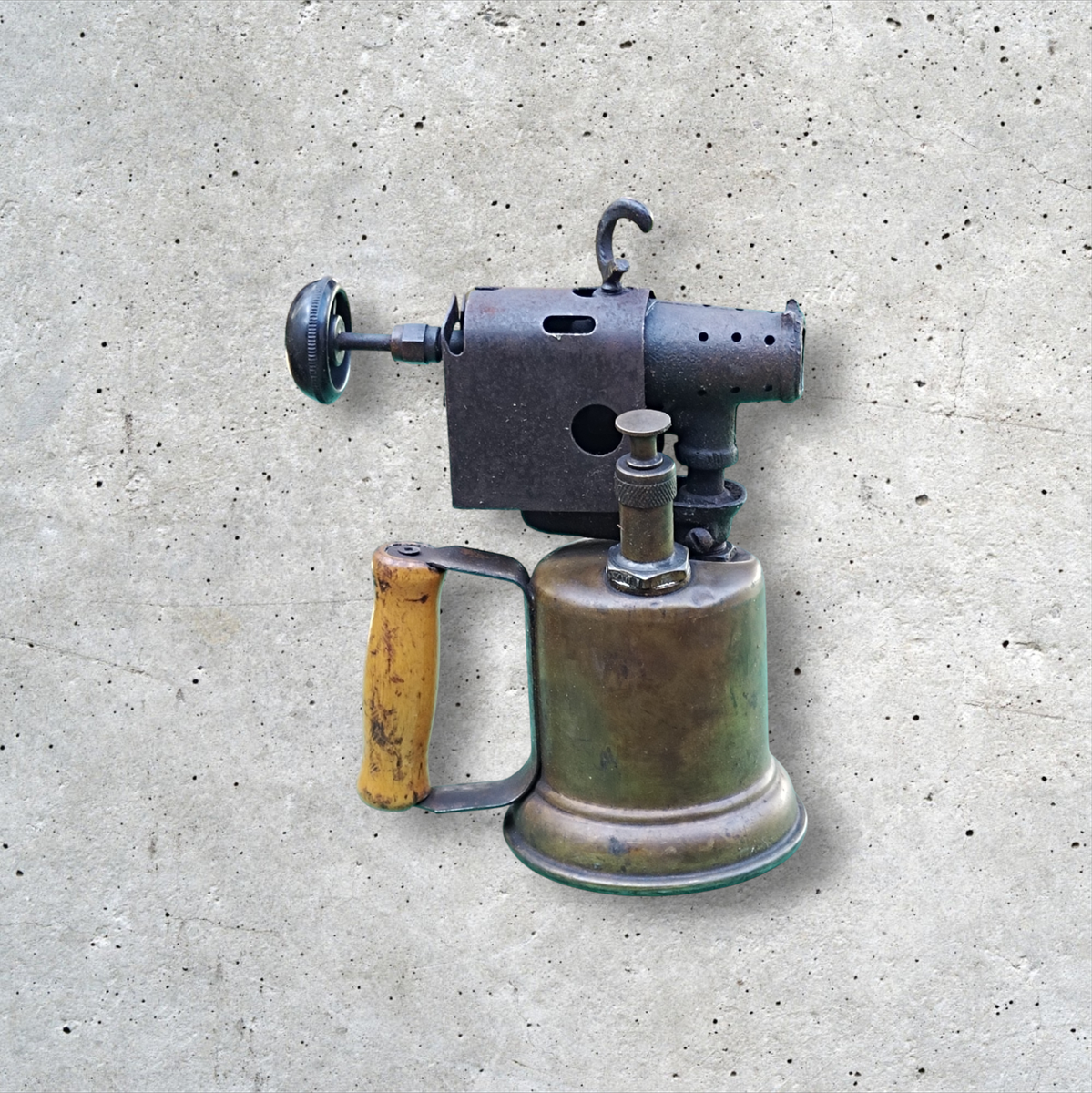 Antique Brass Blow Torch