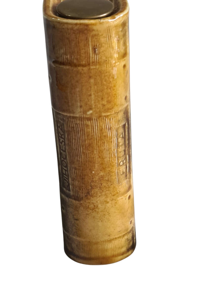 Book that is not a book. Bechyne Bottle