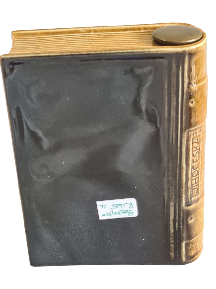 Book that is not a book. Bechyne Bottle