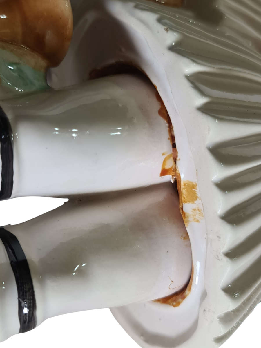 Cornetti Curmardo Italy, Ceramic Container Made in Italy