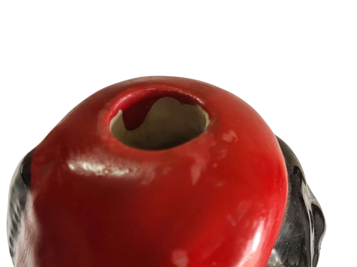 Cornetti Curmardo Italy, Ceramic Container Made in Italy