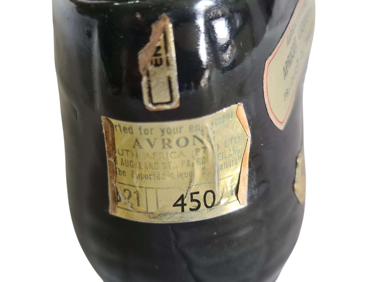 Liquor bottle in the shape of a rugby boot