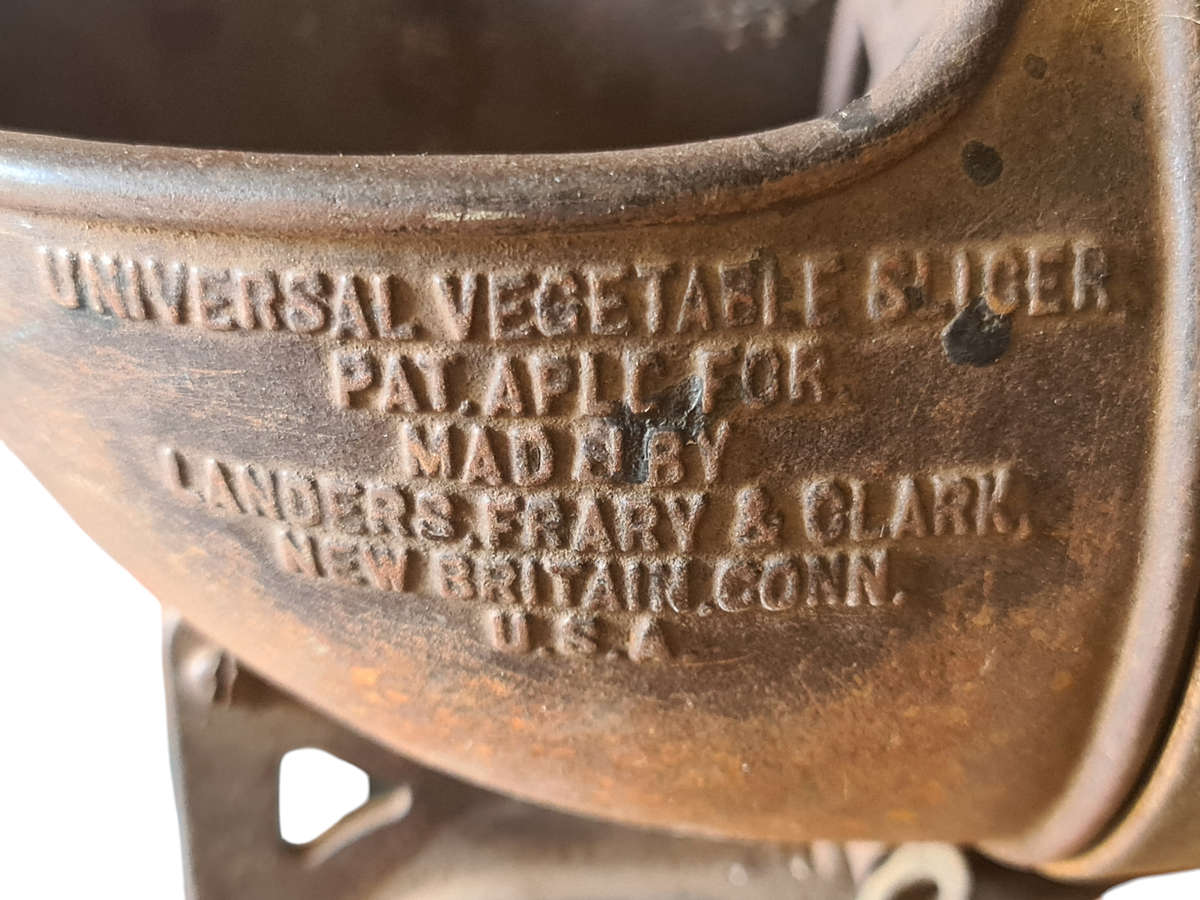 Circa 1900 Universal Vegetable Slicer