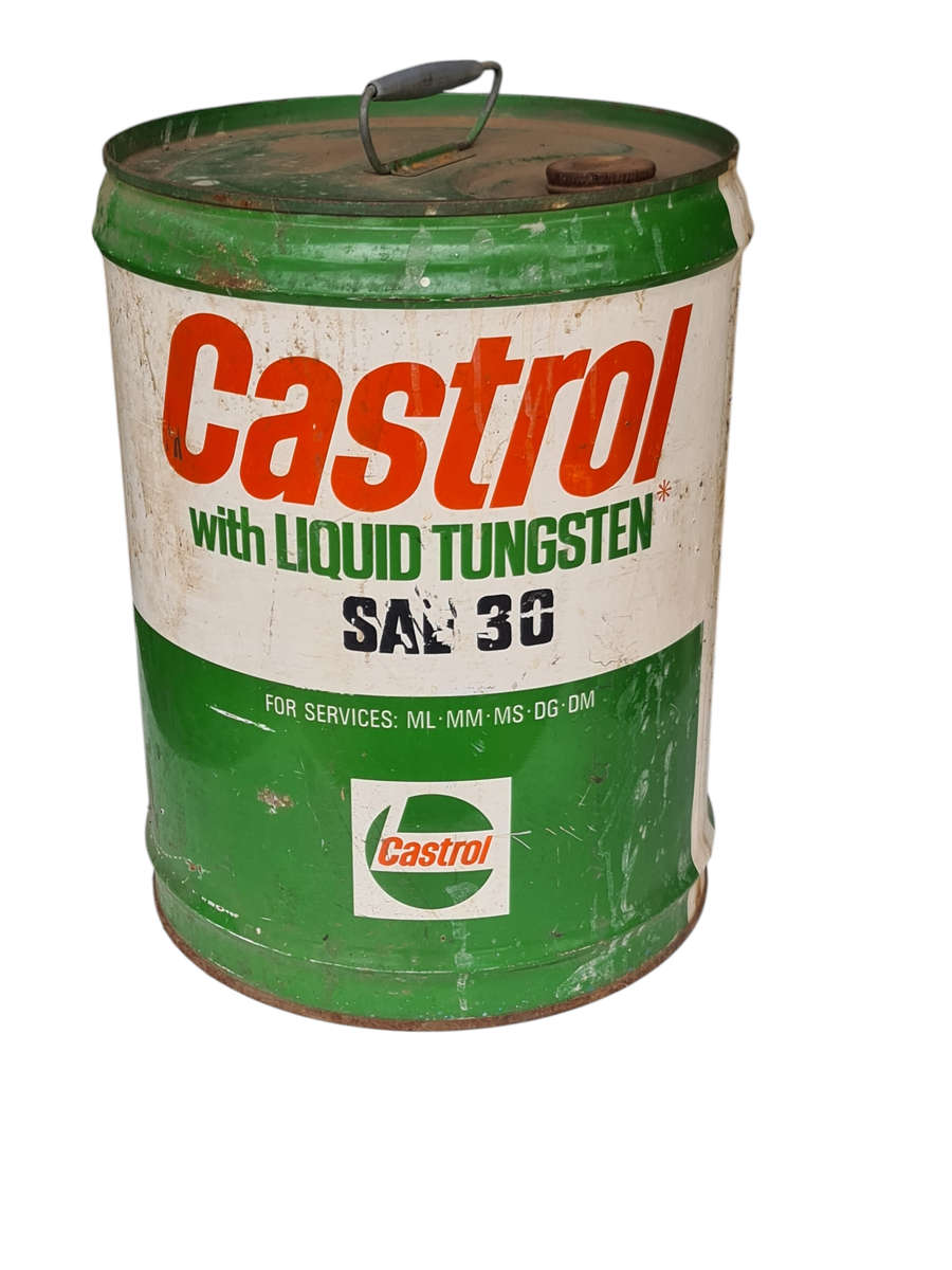 Castrol met Vloeibare tungsten 20L (In Afrikaans and English) Tin