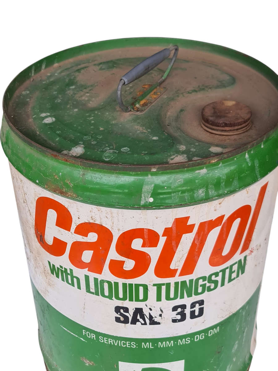Castrol met Vloeibare tungsten 20L (In Afrikaans and English) Tin