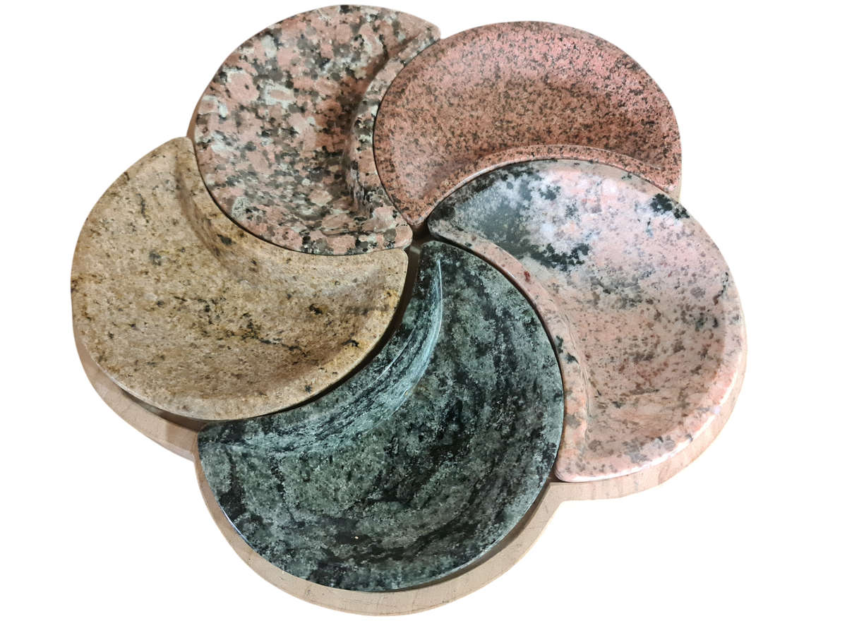 Vintage Stone snack tray