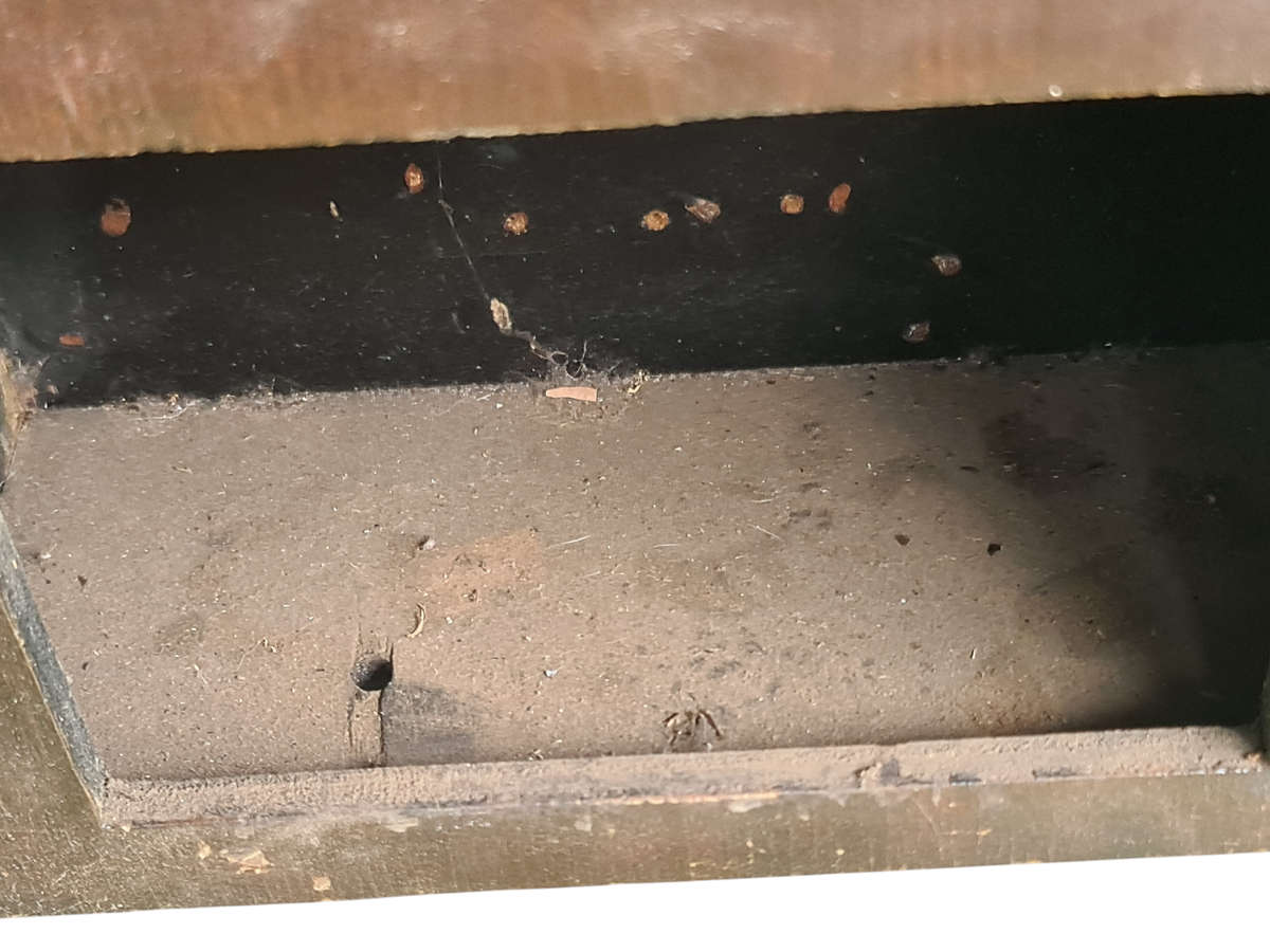 Empty Mantle clock case