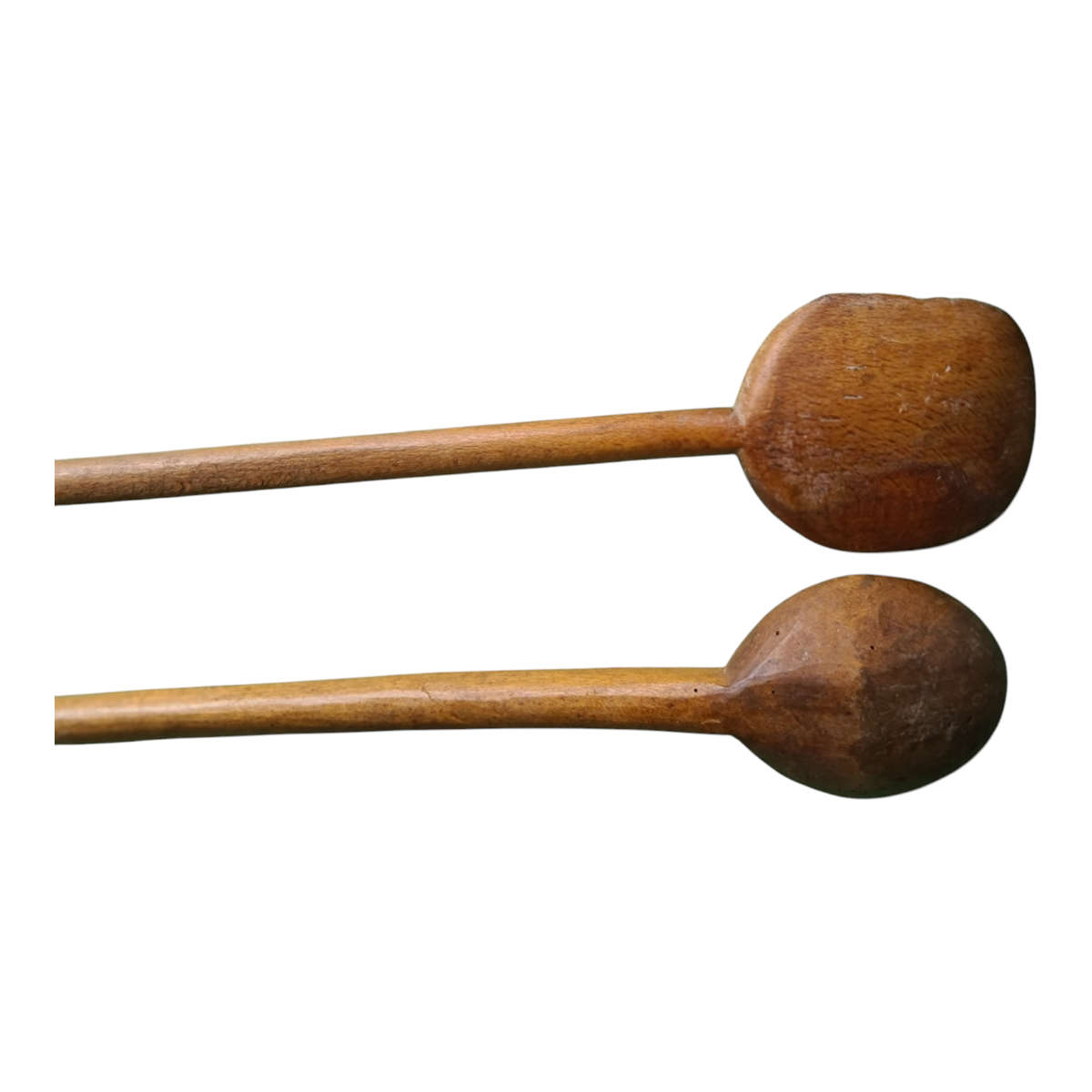 African: Two wooden Zulu Spoons