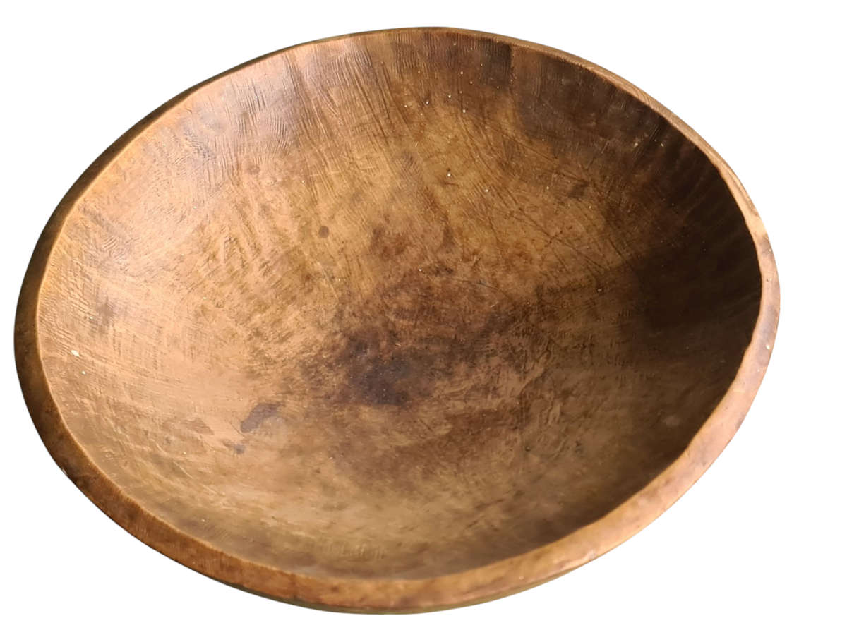 African: Wooden fruit bowl
