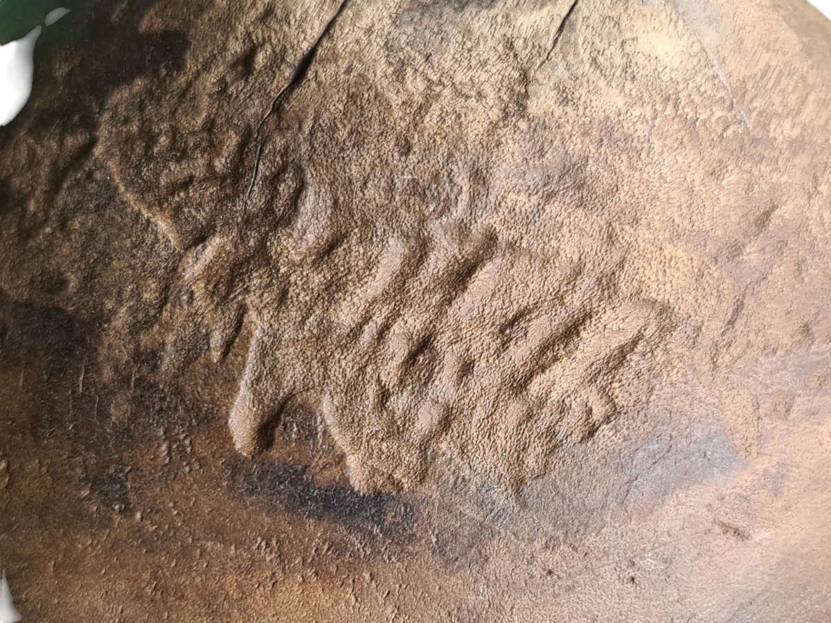 African: Hand made wooden bowl