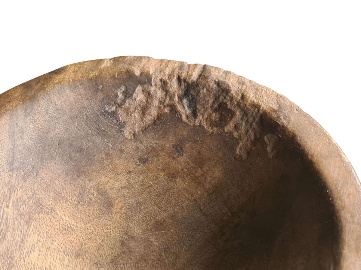 African: Hand made wooden bowl