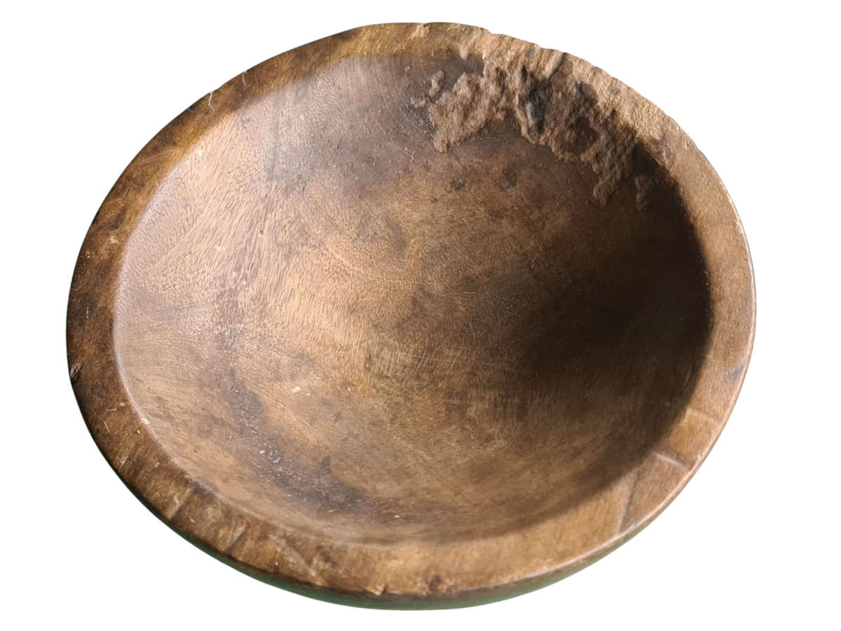 African: Hand made wooden bowl