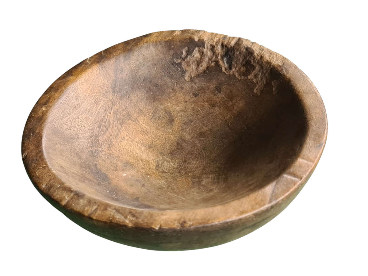 African: Hand made wooden bowl