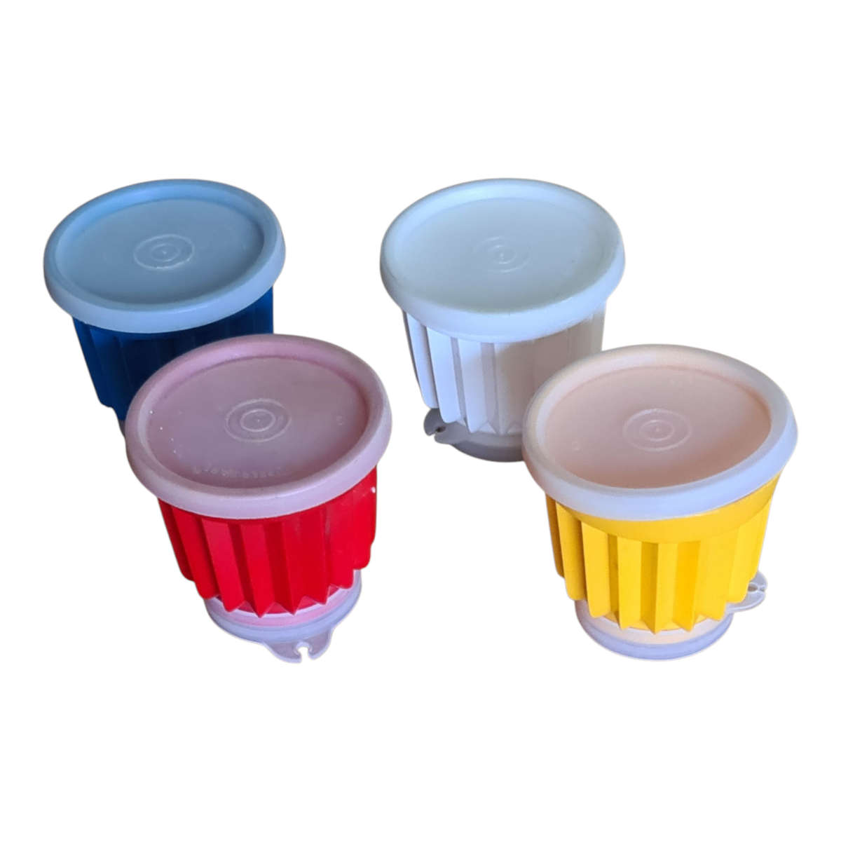 Set x4 Tupperware Mini desert moulds