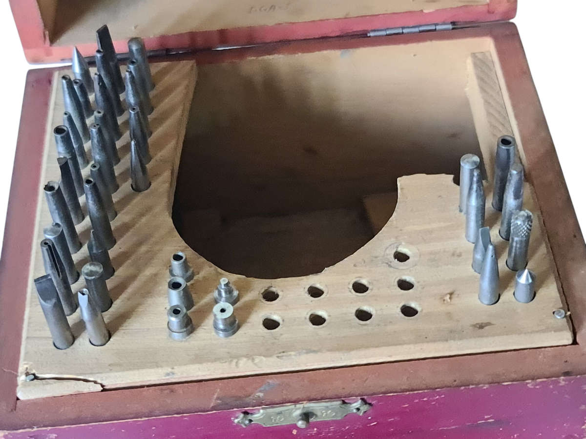 Vintage watch Making Stake set