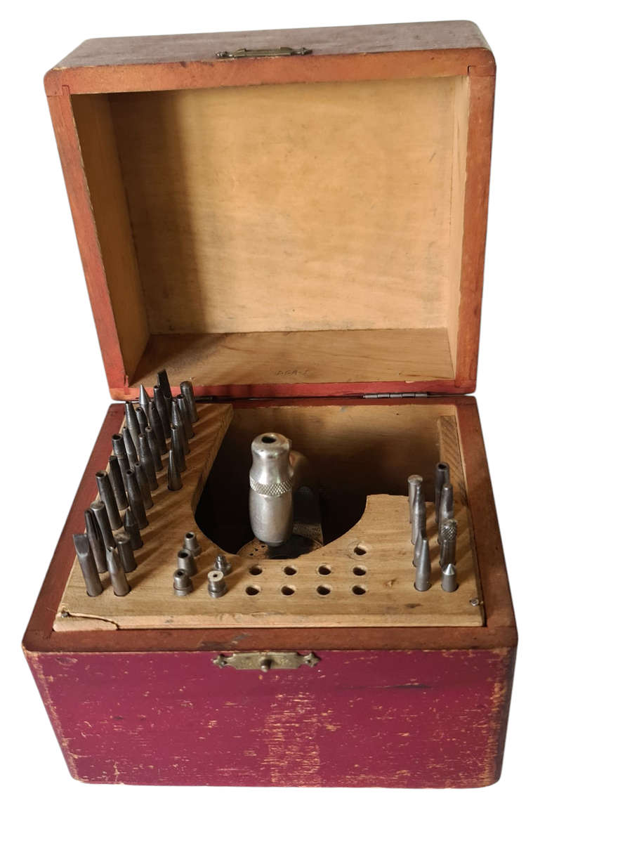 Vintage watch Making Stake set