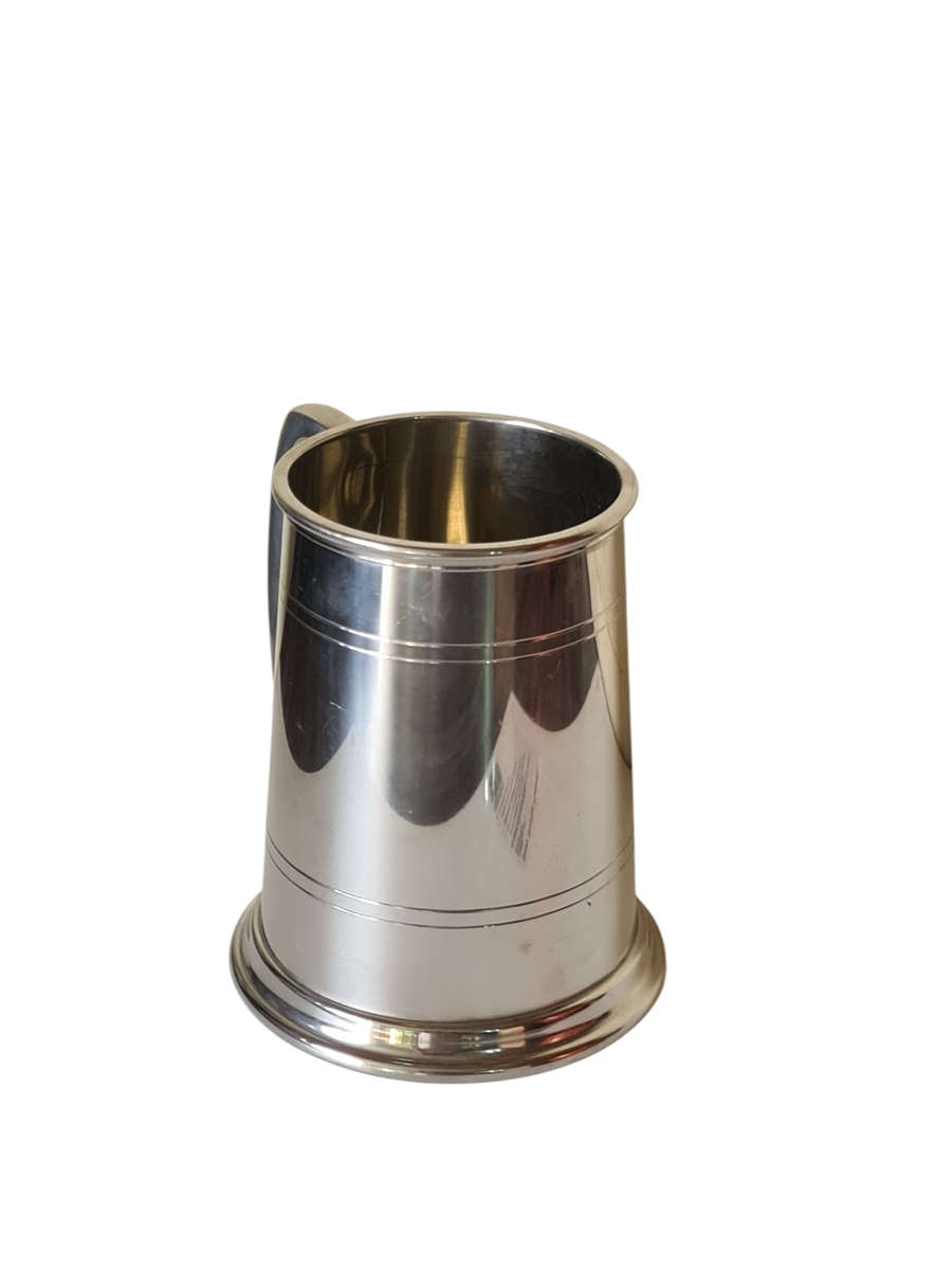 Antique Pewter Sports Day tanker