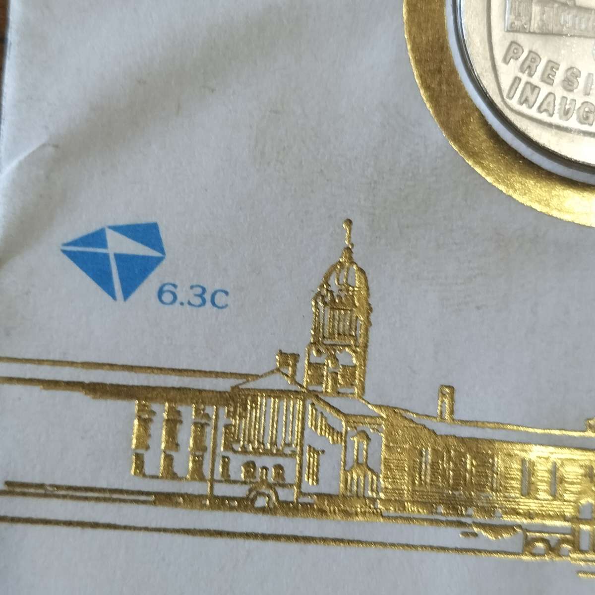 TEN 1994 MANDELA INAUGURATION COIN COVERS.