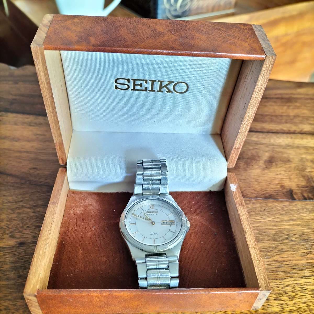 SEIKO MEN'S WATCH. WORKING.