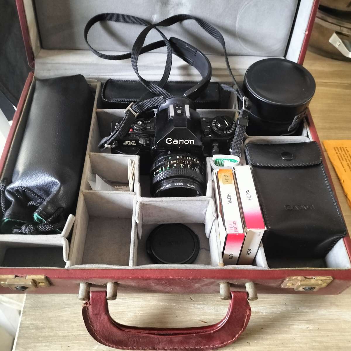 VINTAGE CANON "A1" CAMERA.