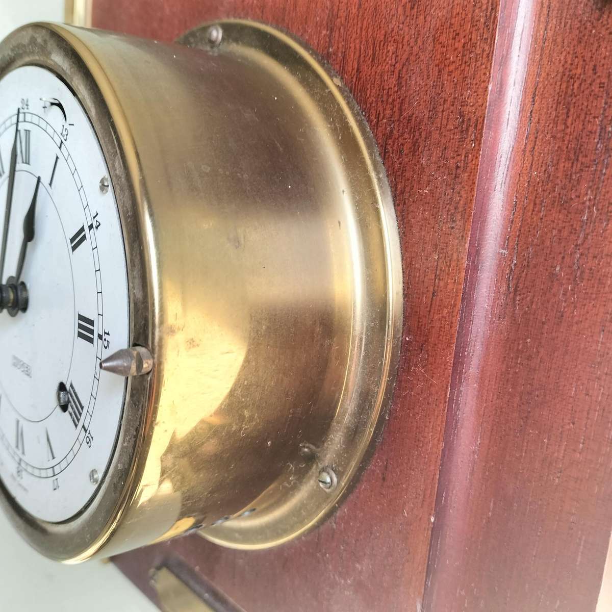 VINTAGE WEST-GERMANY "HUGER" CLOCK.