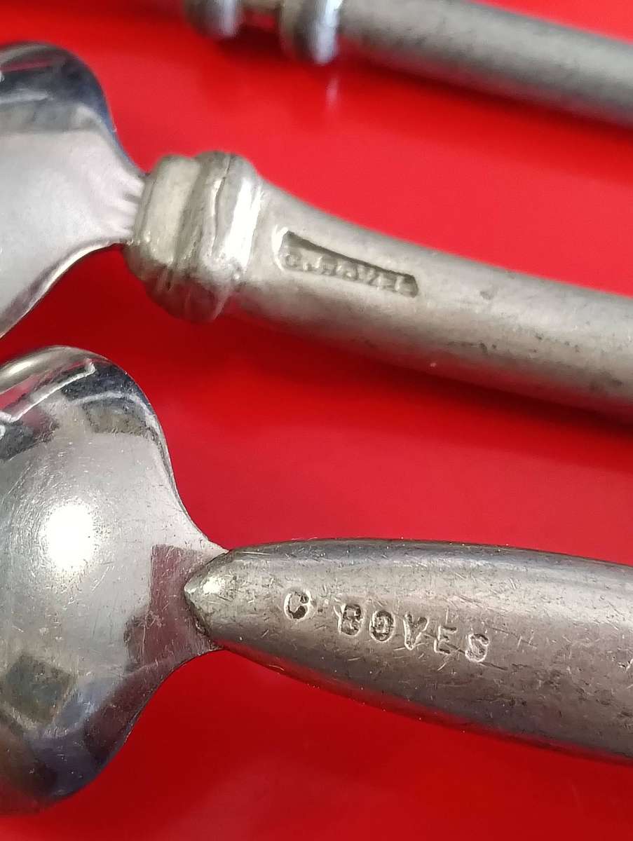 CAST IRON TEA POT. AND C BOYES ITEMS.