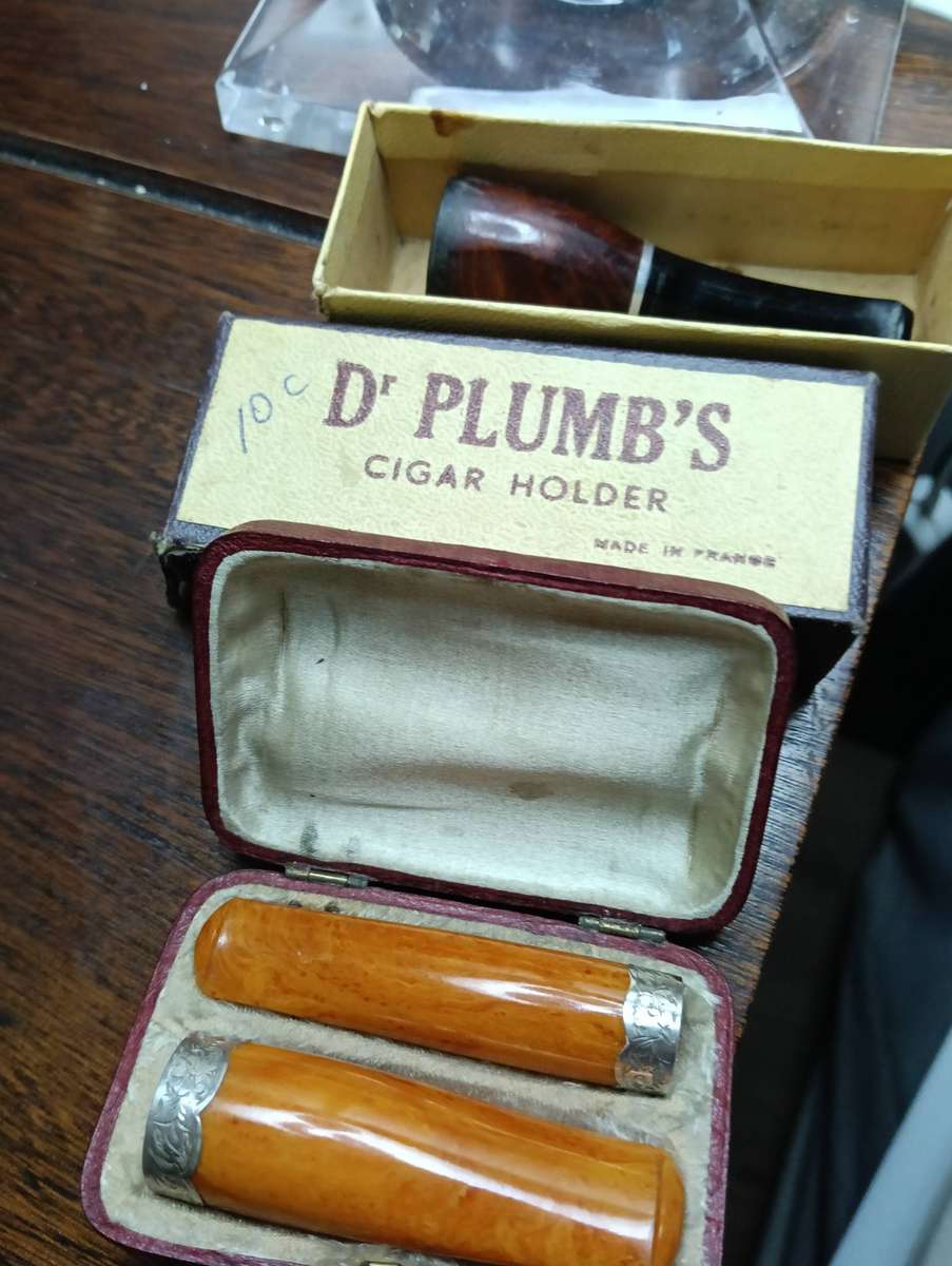 RARE, UNIQUE CIGAR AND CIGARETTE HOLDERS..