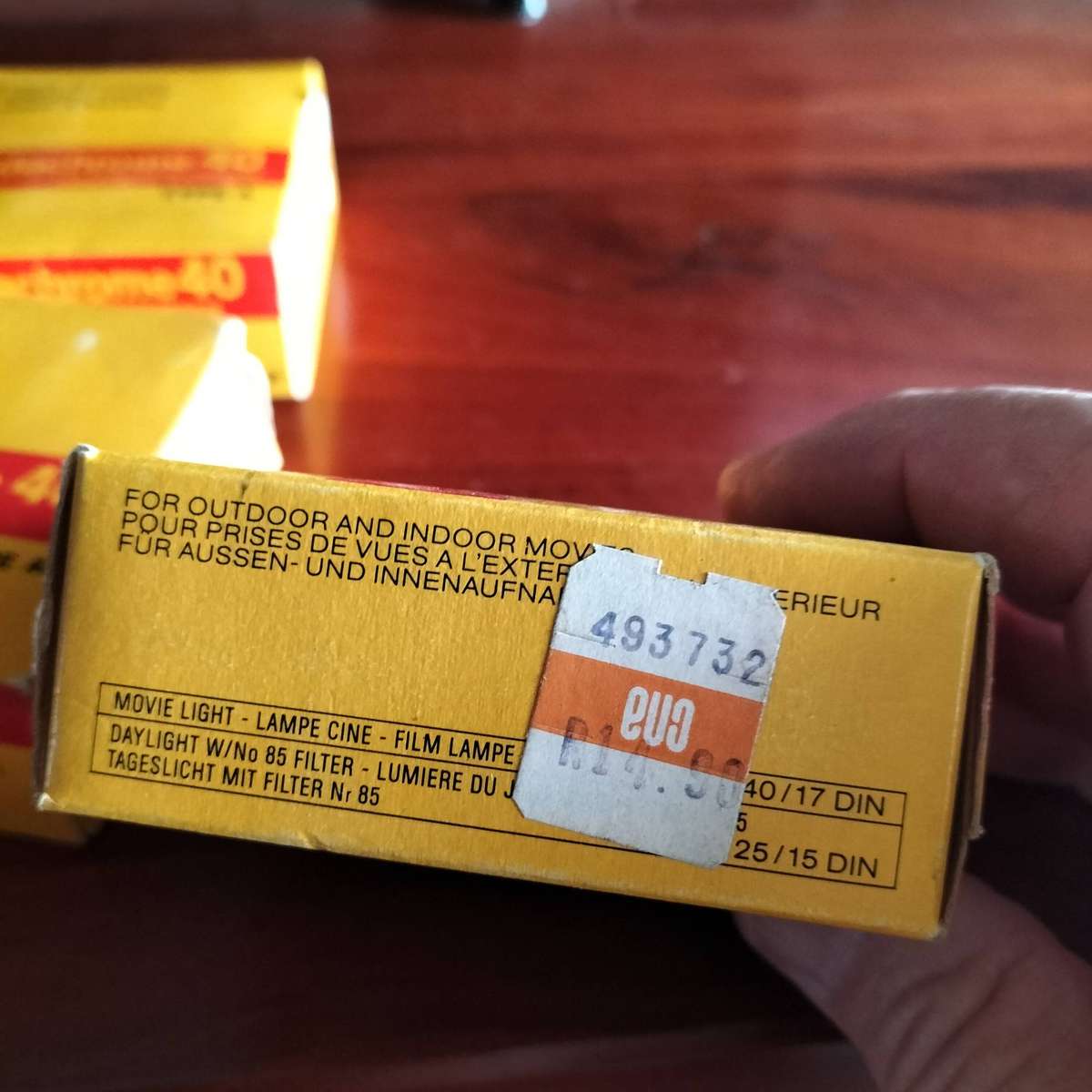 KODACHROME 40 TYPE 8 MOVIE FILM.