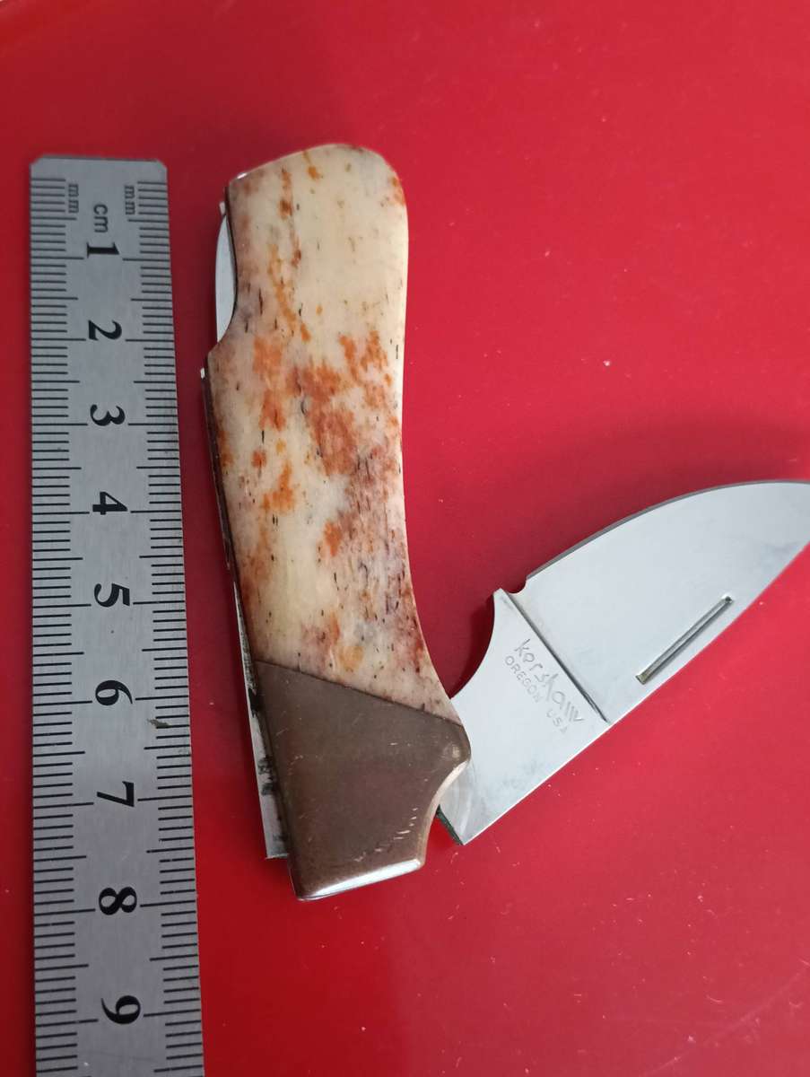 KERSHAW  "2110" JAPAN, LINER LOCK KNIFE.