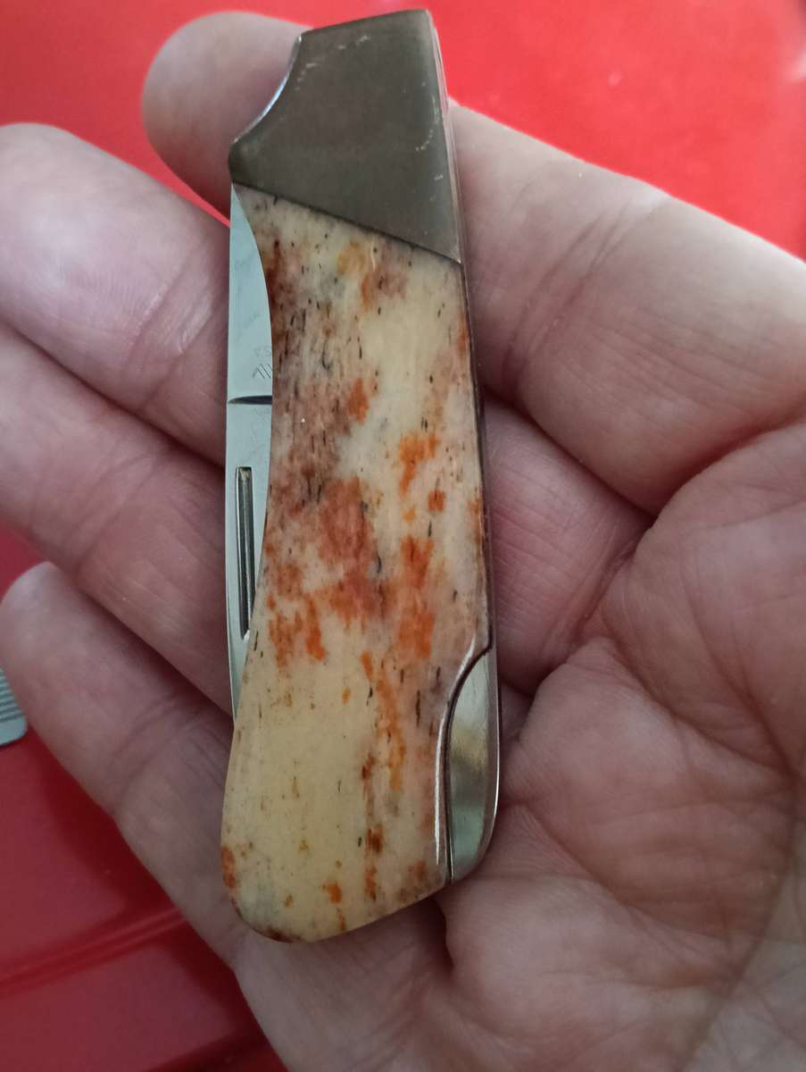 KERSHAW  "2110" JAPAN, LINER LOCK KNIFE.